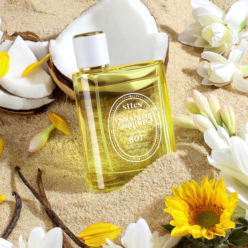 Sttes Sun and Sand 100ml bottle shown for gifting or personal treat.