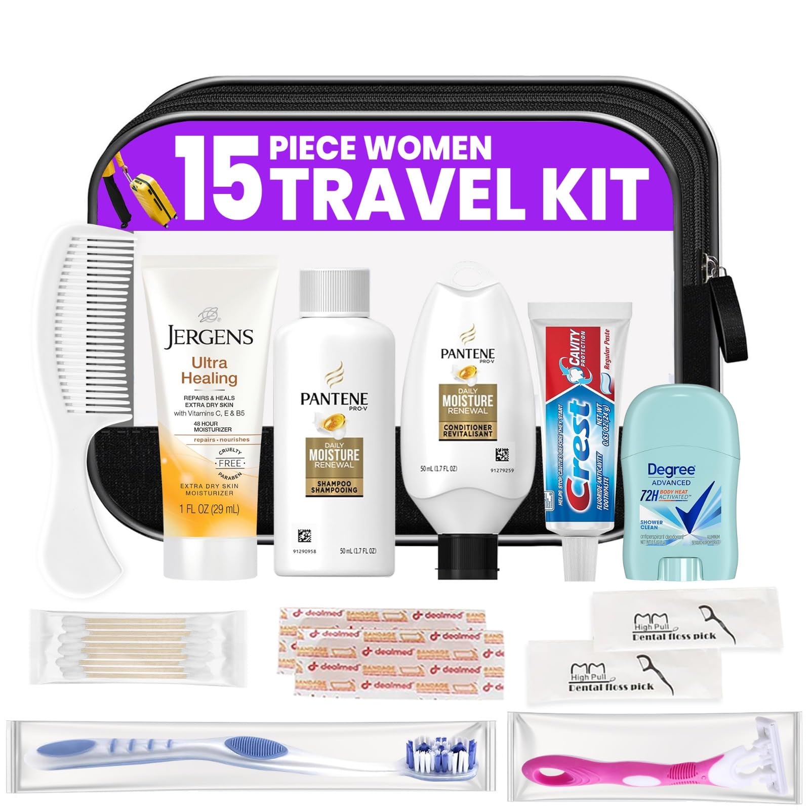 Trektote bag open shows organized compartments for easy packing