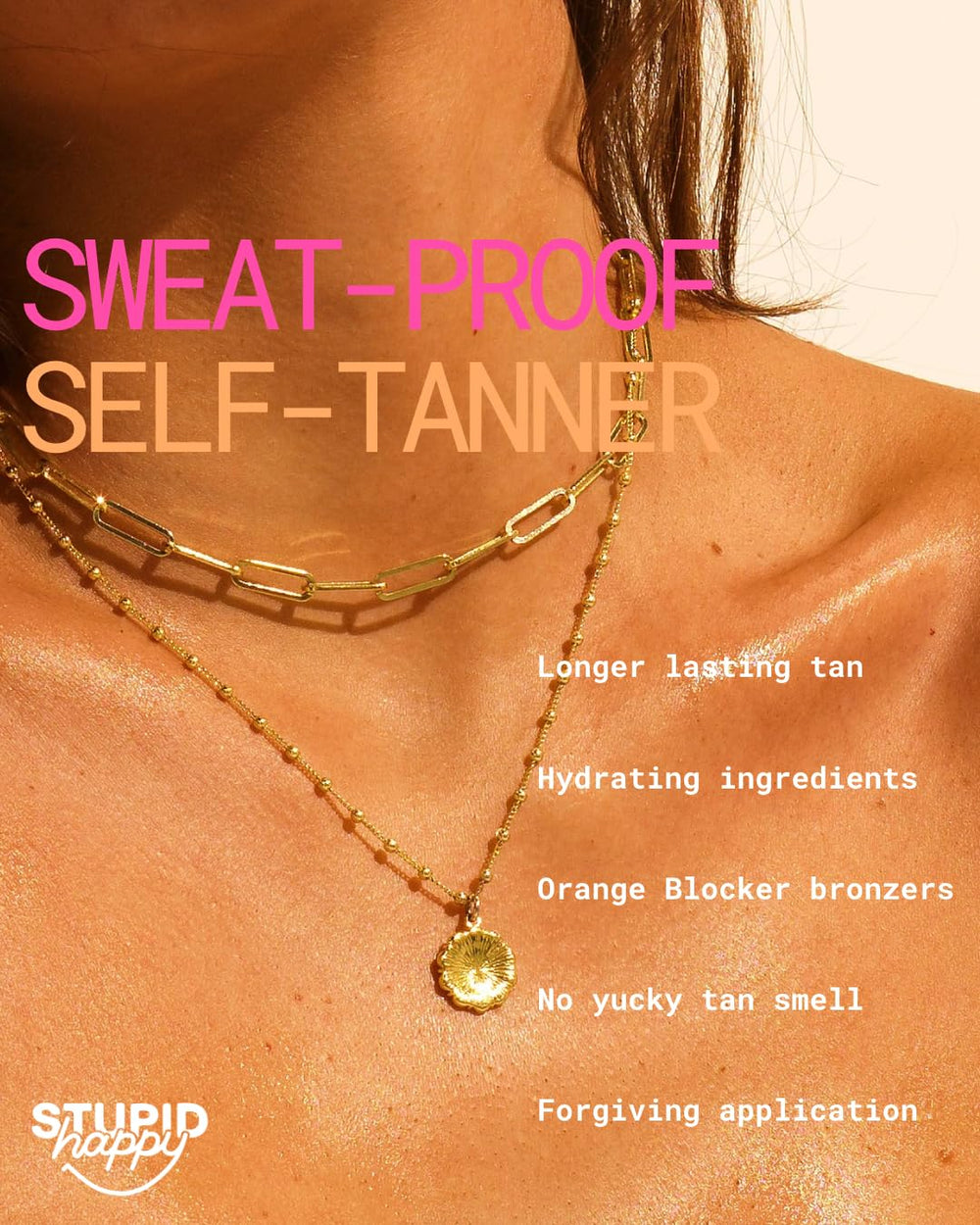 Stupid Happy tan development chart close-up communicates color guidance and base-toning.