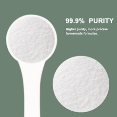 Sturelehub Allantoin Powder being mixed into a DIY mask formulation.