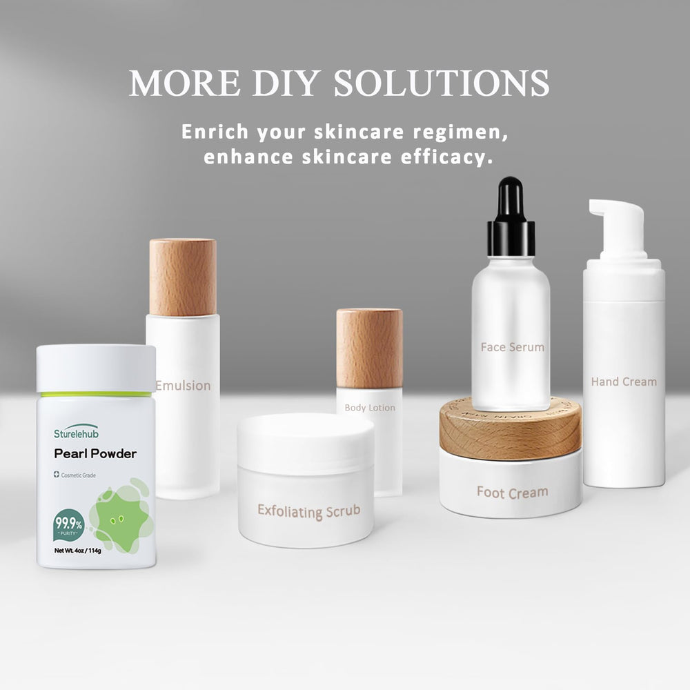 Sturelehub Pearl Powder packaging-bottle – secure packaging for cosmetic use.
