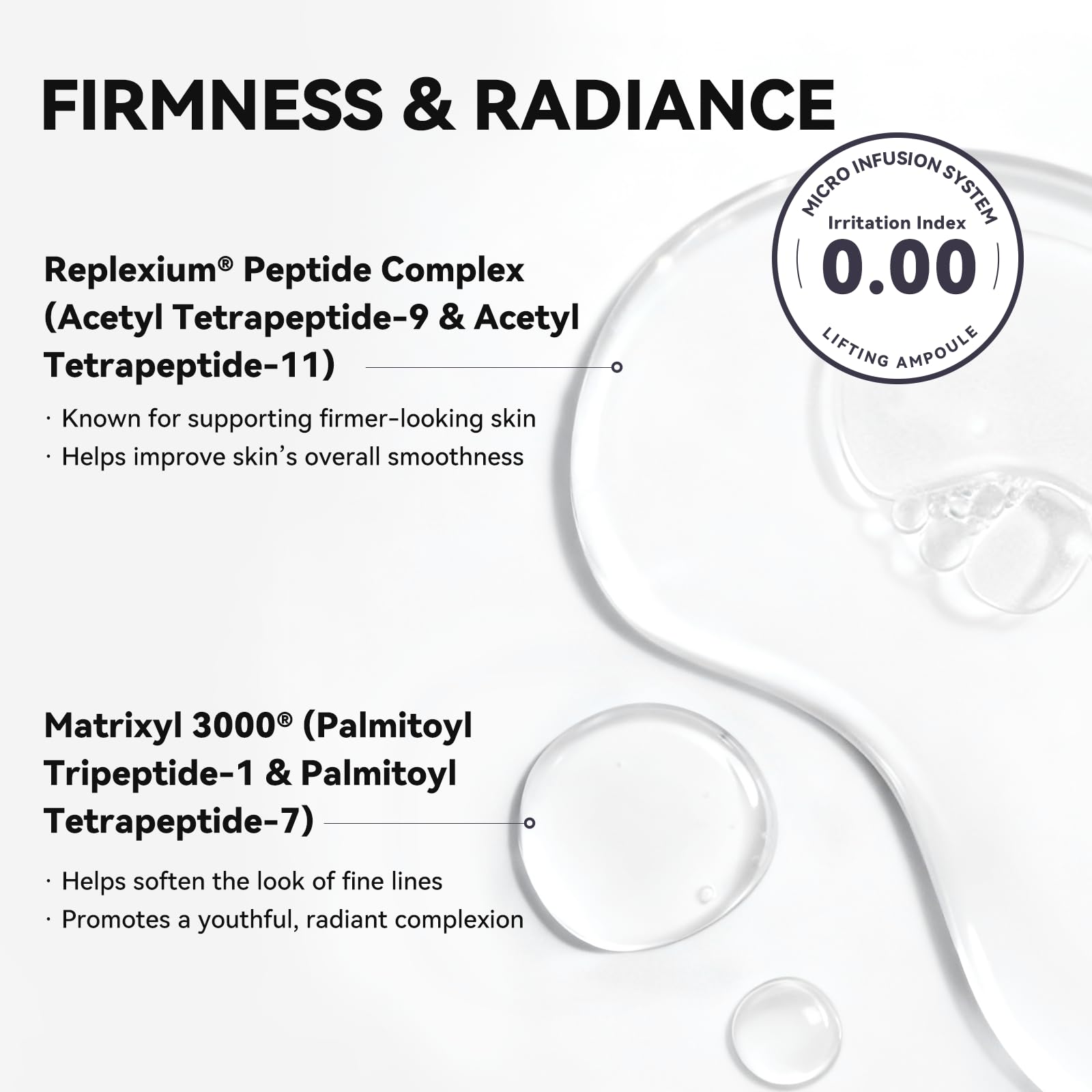Styirl face serum application demonstrates an easy, gentle at-home routine.