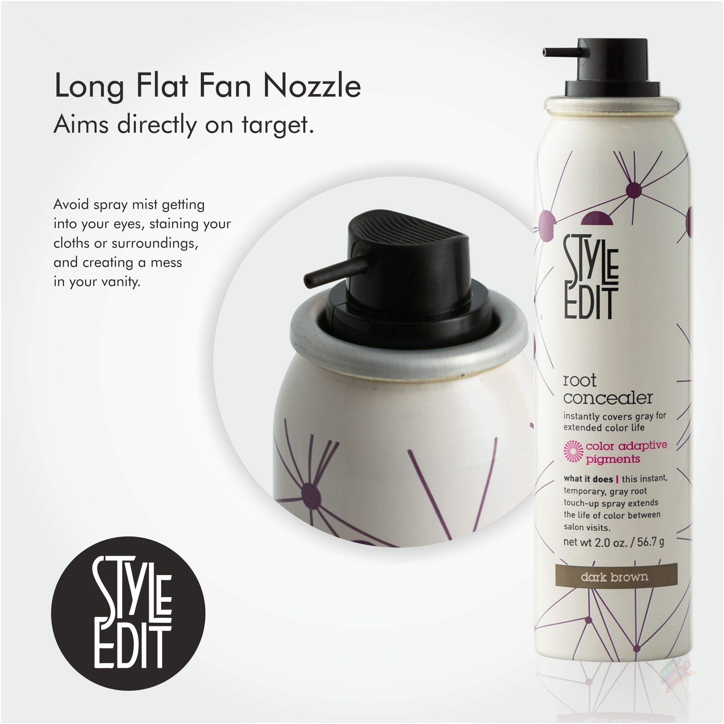 STYLE EDIT Root Concealer Spray proudly made in the USA.