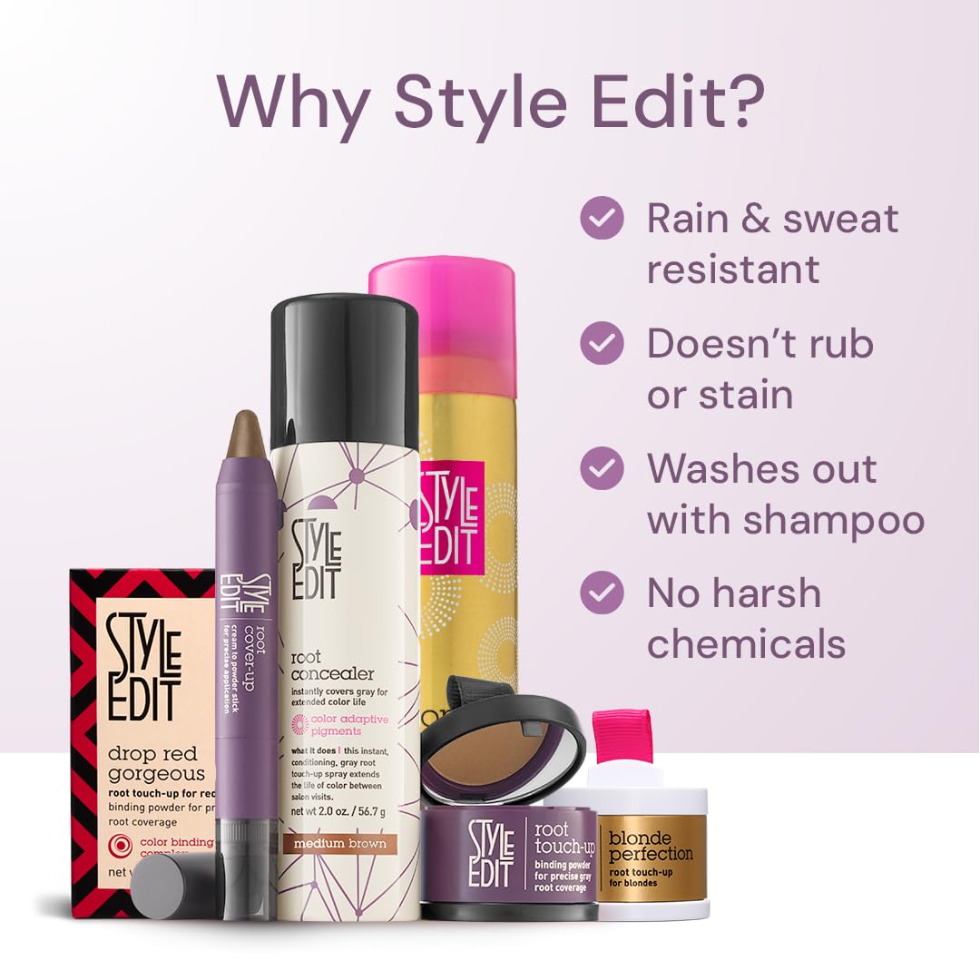 Style Edit Root Concealer pack of 2 for backups