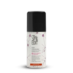 Style Edit Auburn Red Root Touch Up Spray cap shows travel-friendly design for quick touch ups.