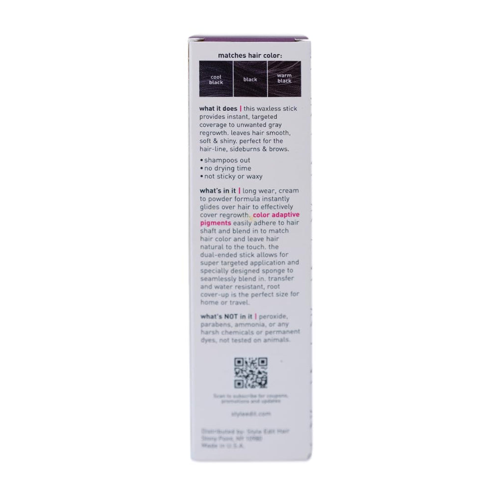 STYLE EDIT root touch up stick portable design ideal for on-the-go use