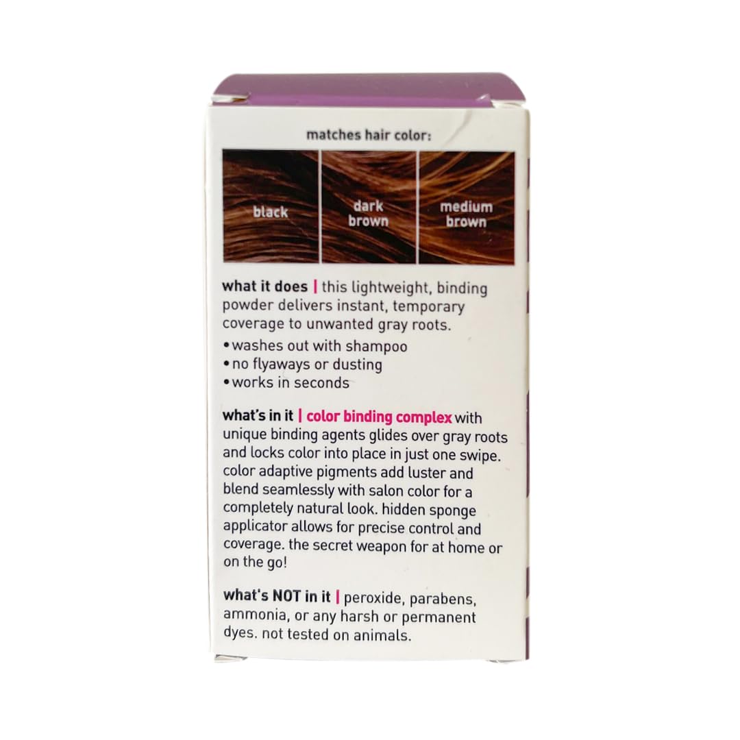 Style Edit compact packaging includes mirror and hidden sponge for travel-friendly use.