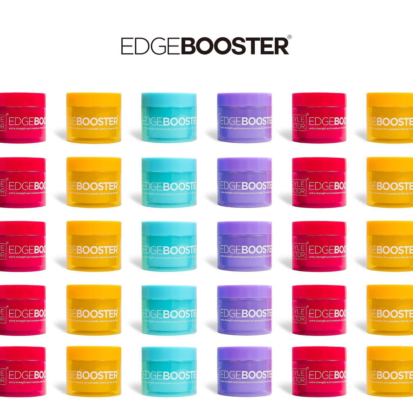 Style Factor Edge Booster Pink Sapphire scent adds pleasant grooming ritual.