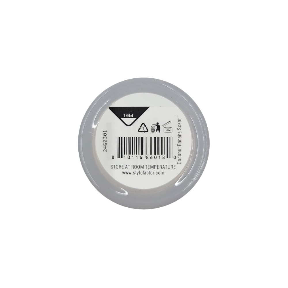 Style Factor EdgeBOOSTER shows high-shine finish on hair for a polished look.