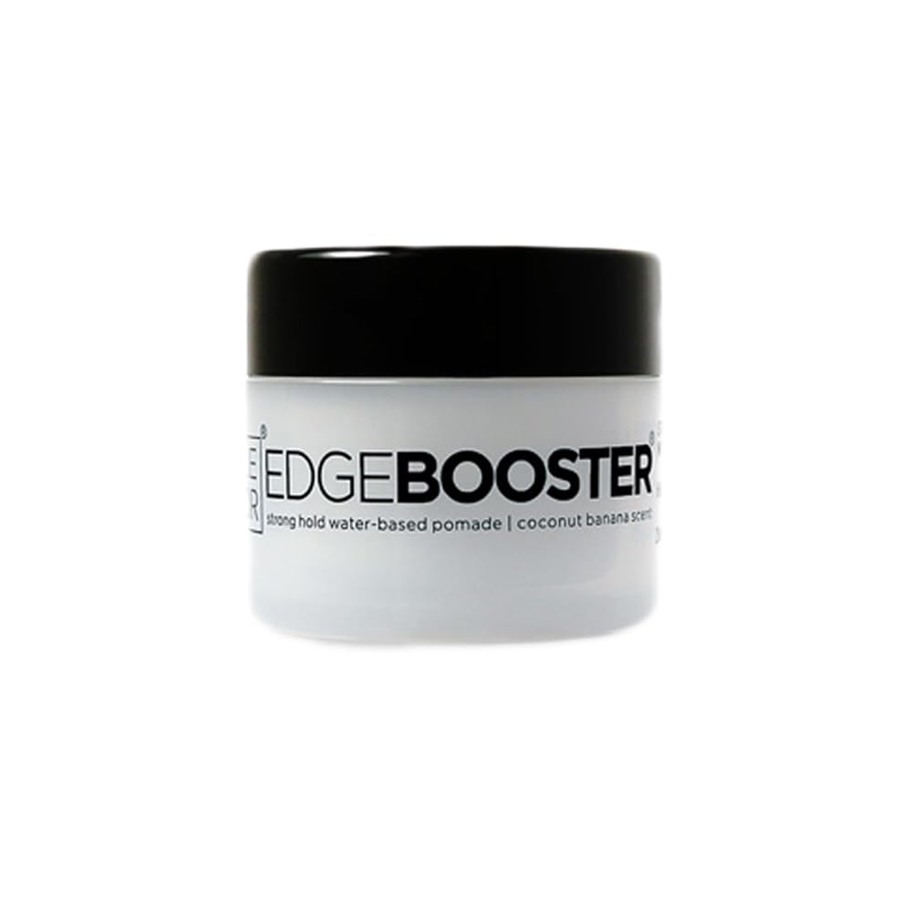 Style Factor EdgeBOOSTER travel-size packaging for on-the-go styling.