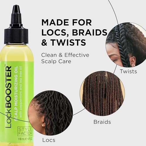Style Factor LockBOOSTER apply-daily-use demonstrates simple massage and rapid absorption.