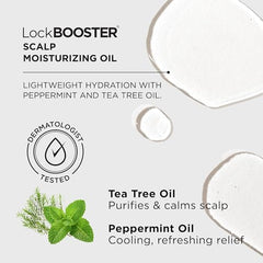 Style Factor LockBOOSTER lightweight-hydration provides non-greasy finish for easy styling.