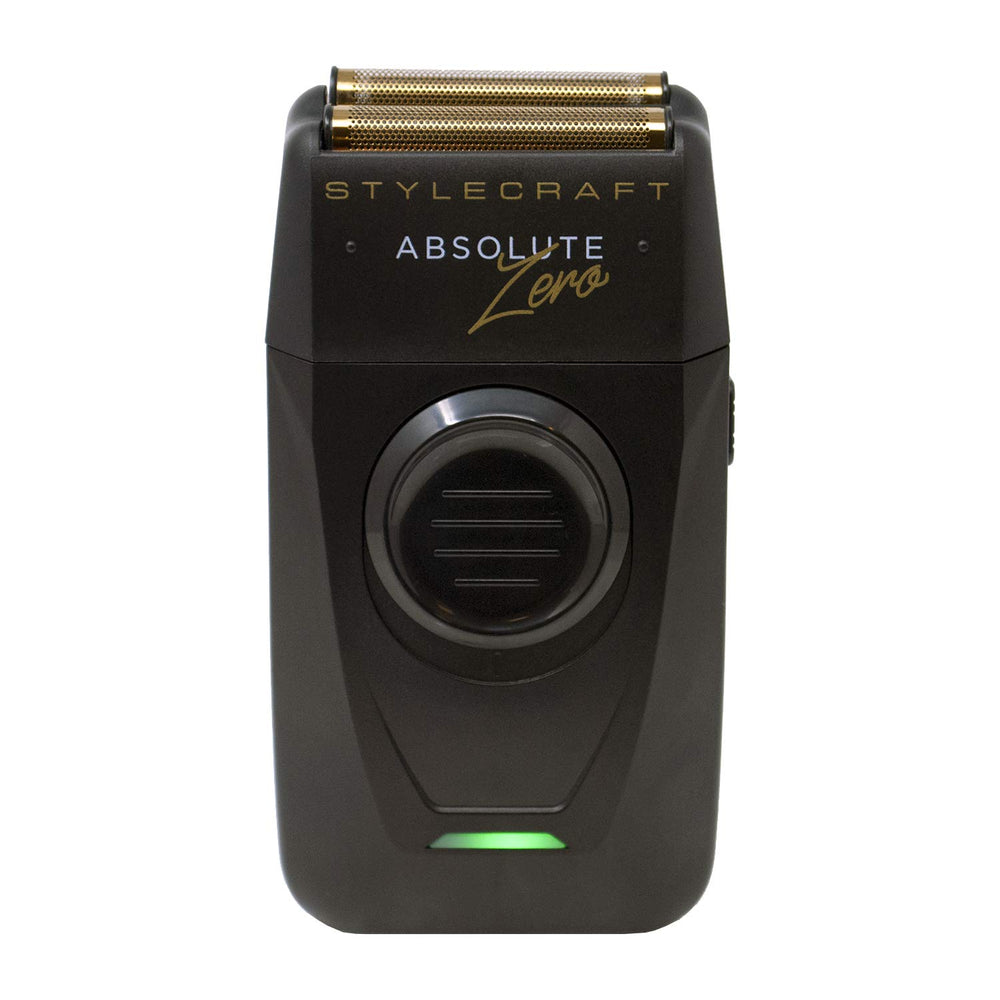 StyleCraft Absolute Zero Foil Shaver close-up showing precise grooming for daily use.