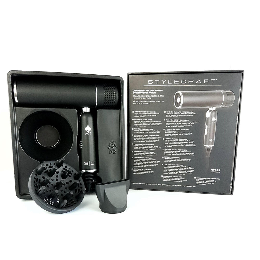 StyleCraft Ace is lightweight at 15.87 oz for easy handling.