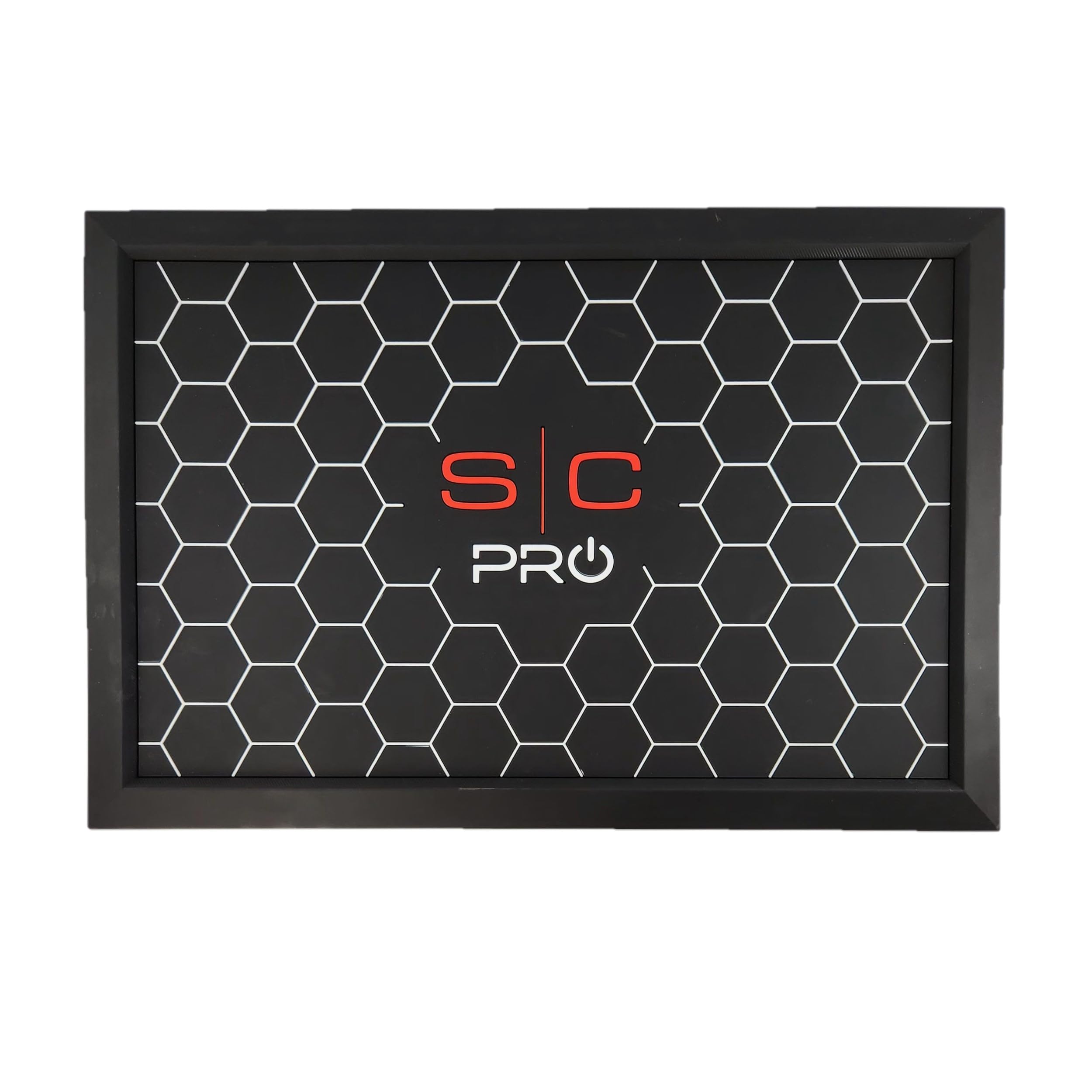 StyleCraft Barber Mat heat-resistant surface up to 284°F protecting countertops.