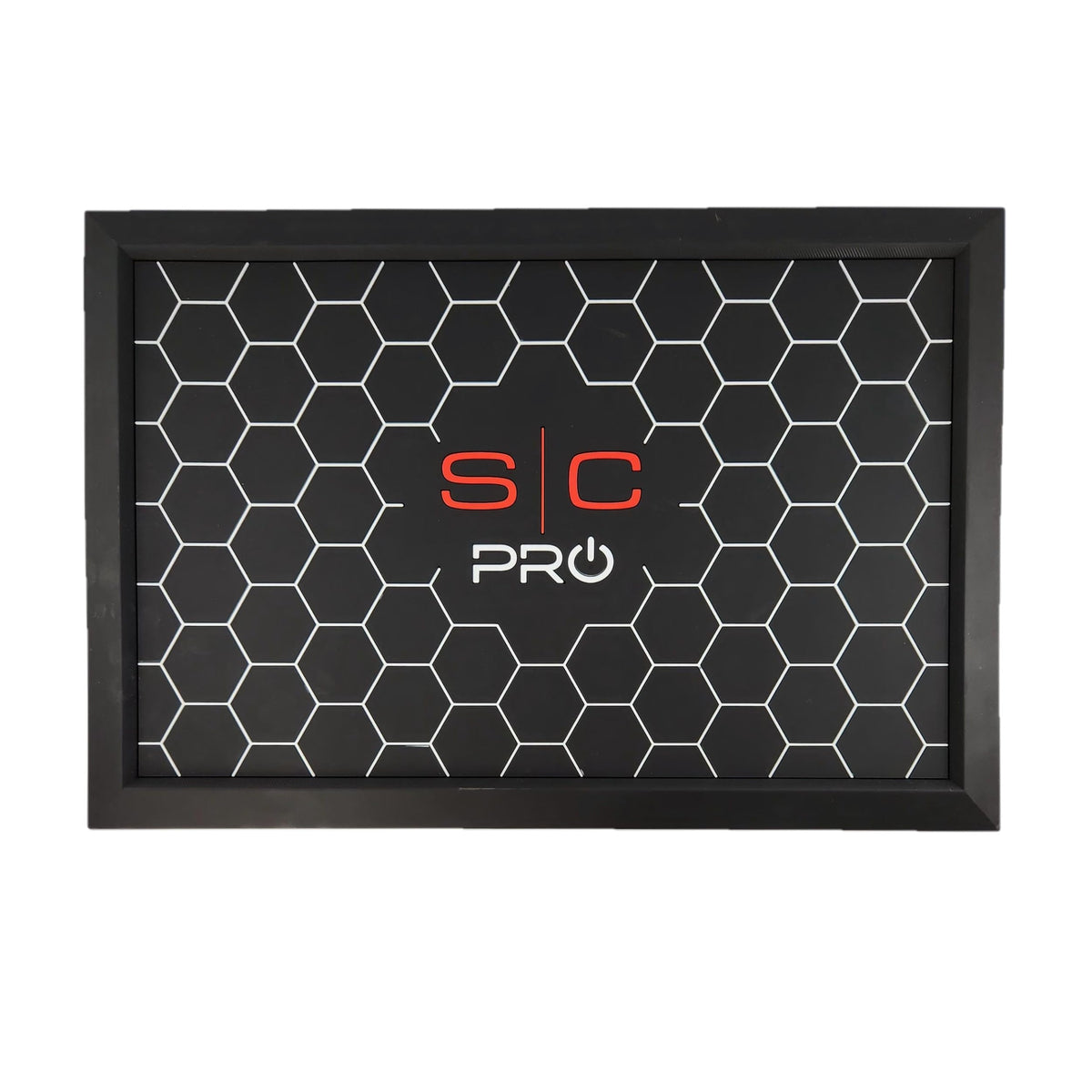StyleCraft Barber Mat heat-resistant surface up to 284°F protecting countertops.