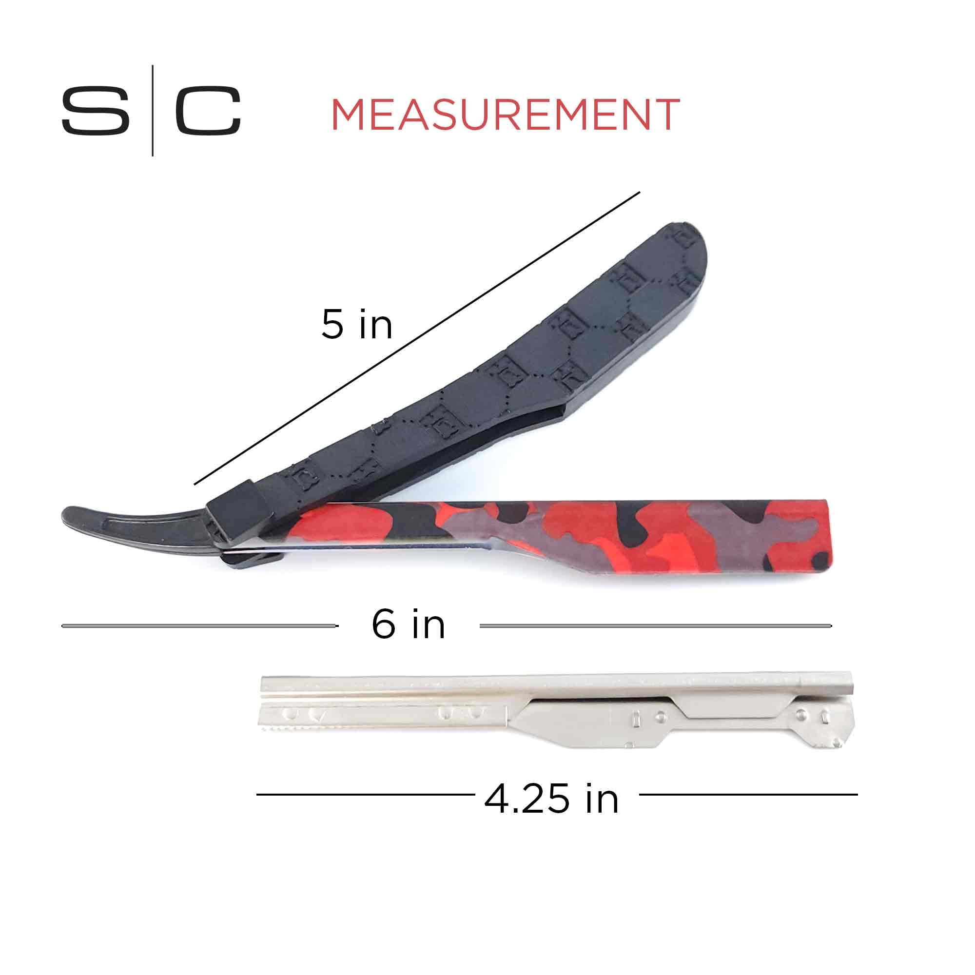 StyleCraft Deluxe Line camo red sleek body design supports easy maintenance.