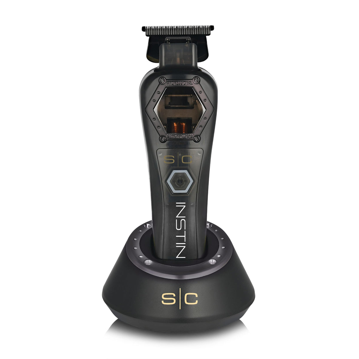 Stylecraft Instinct Metal Edition Hair Trimmer ergonomic grip for comfortable, precise styling