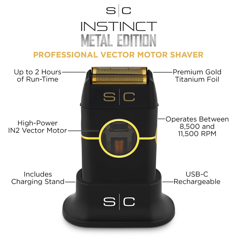 StyleCraft Instinct vector motor torque-control demonstrates adaptive shaving across resistance.