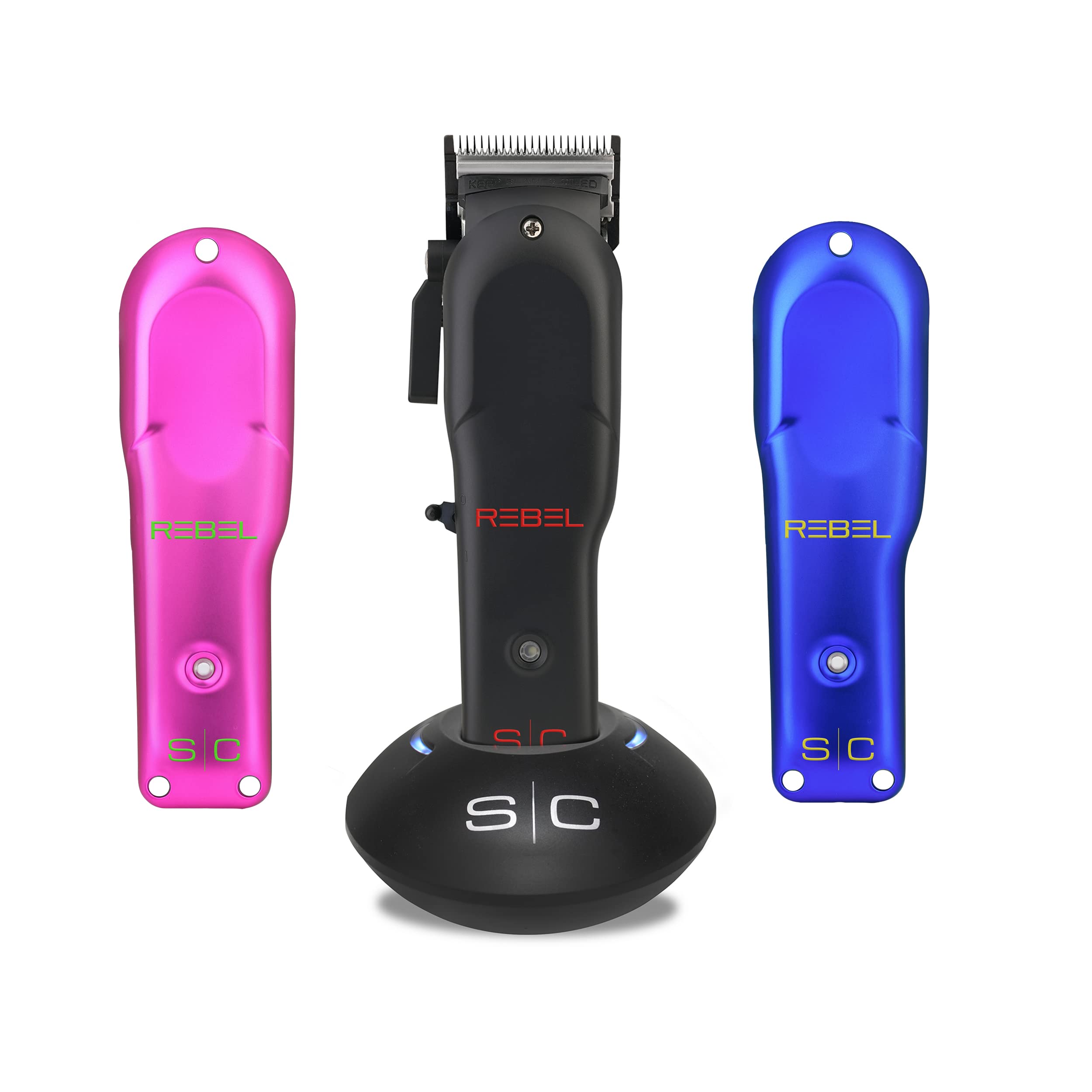 Stylecraft Rebel Carbon Slim Deep Tooth blade enables crisp blending.