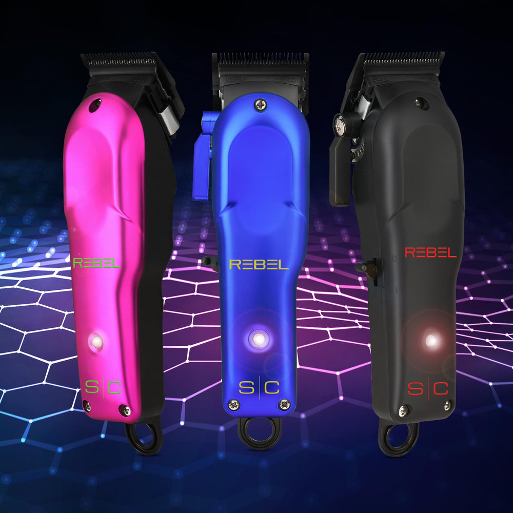 Stylecraft Rebel charging stand with micro USB enables worldwide charging.