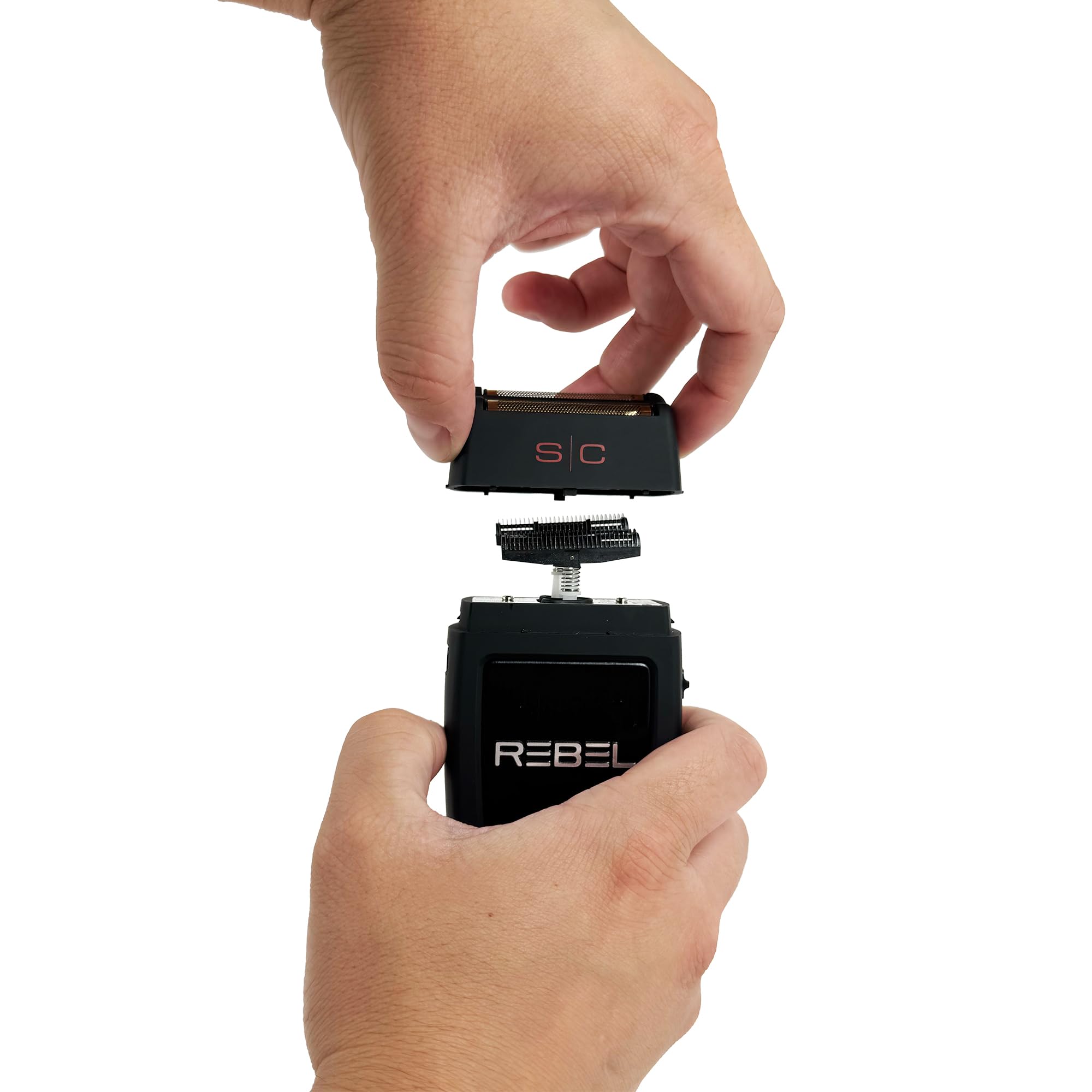 StyleCraft Rebel shaver soft matte finish grip ensures comfortable handling.