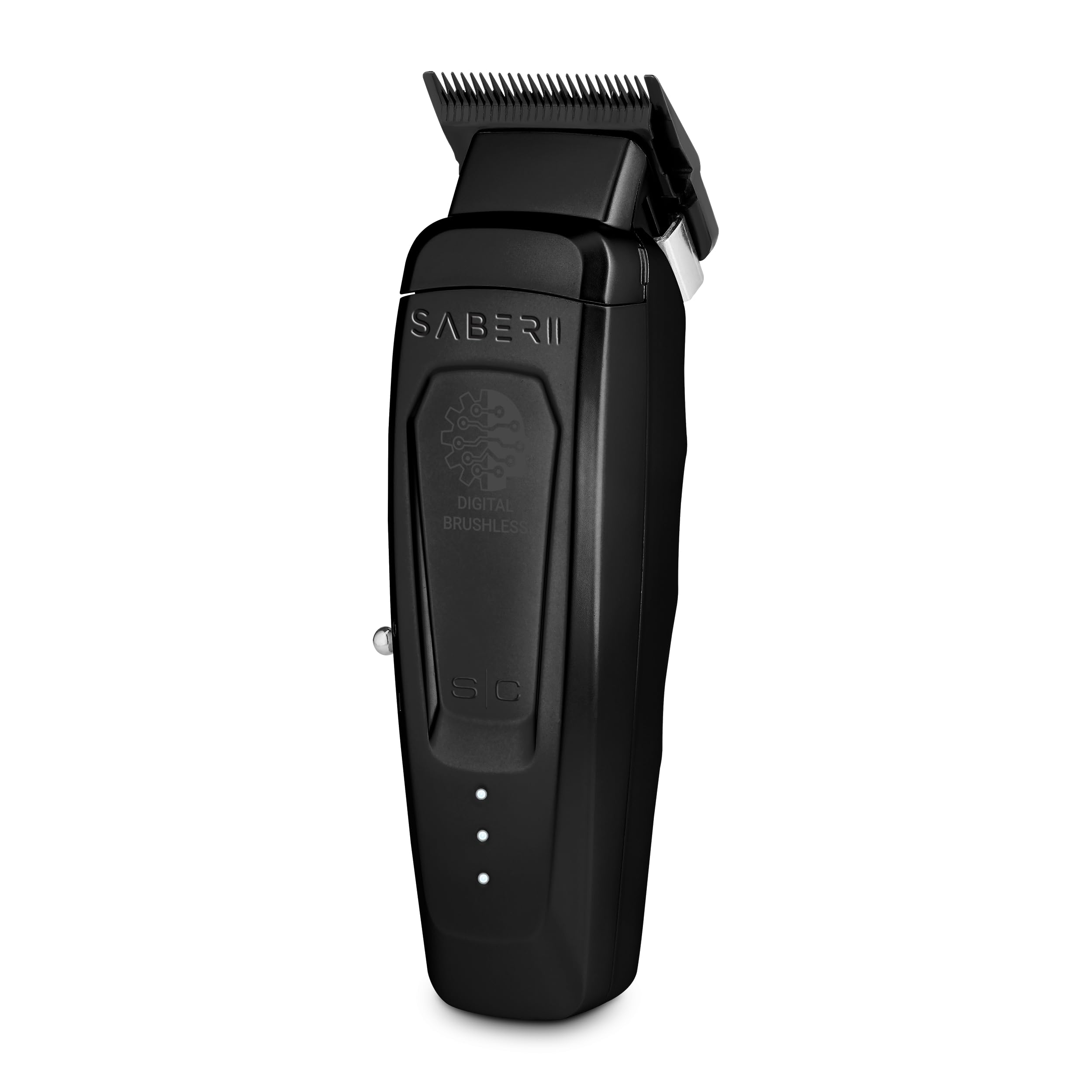 Stylecraft Saber II lithium-ion battery enables long cordless sessions.