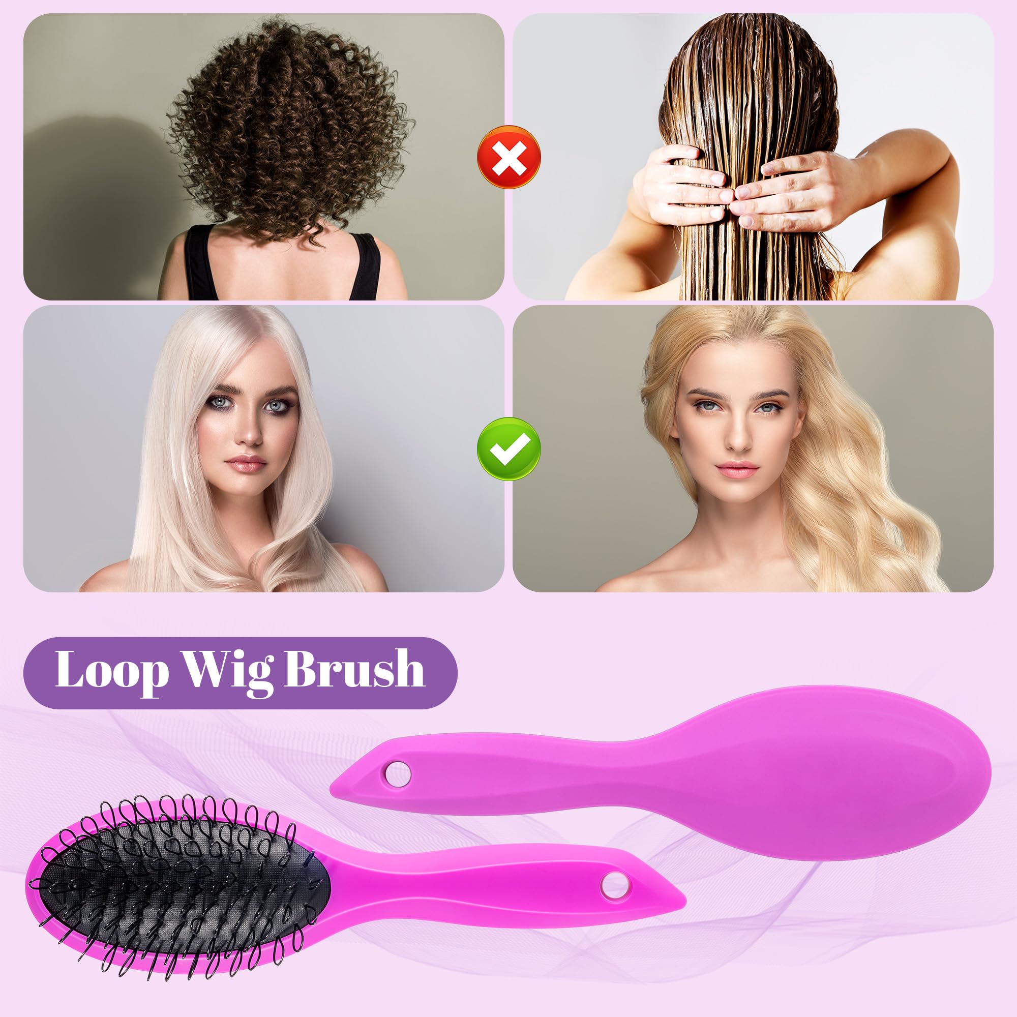 Stylemate 3-row wire brush offers precise parting with smooth teeth.