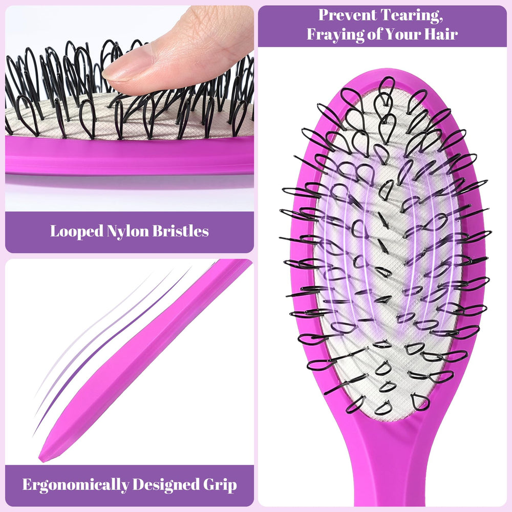 StyleMate rat-tail comb precise parting and rooting touch-ups