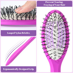 StyleMate rat-tail comb precise parting and rooting touch-ups