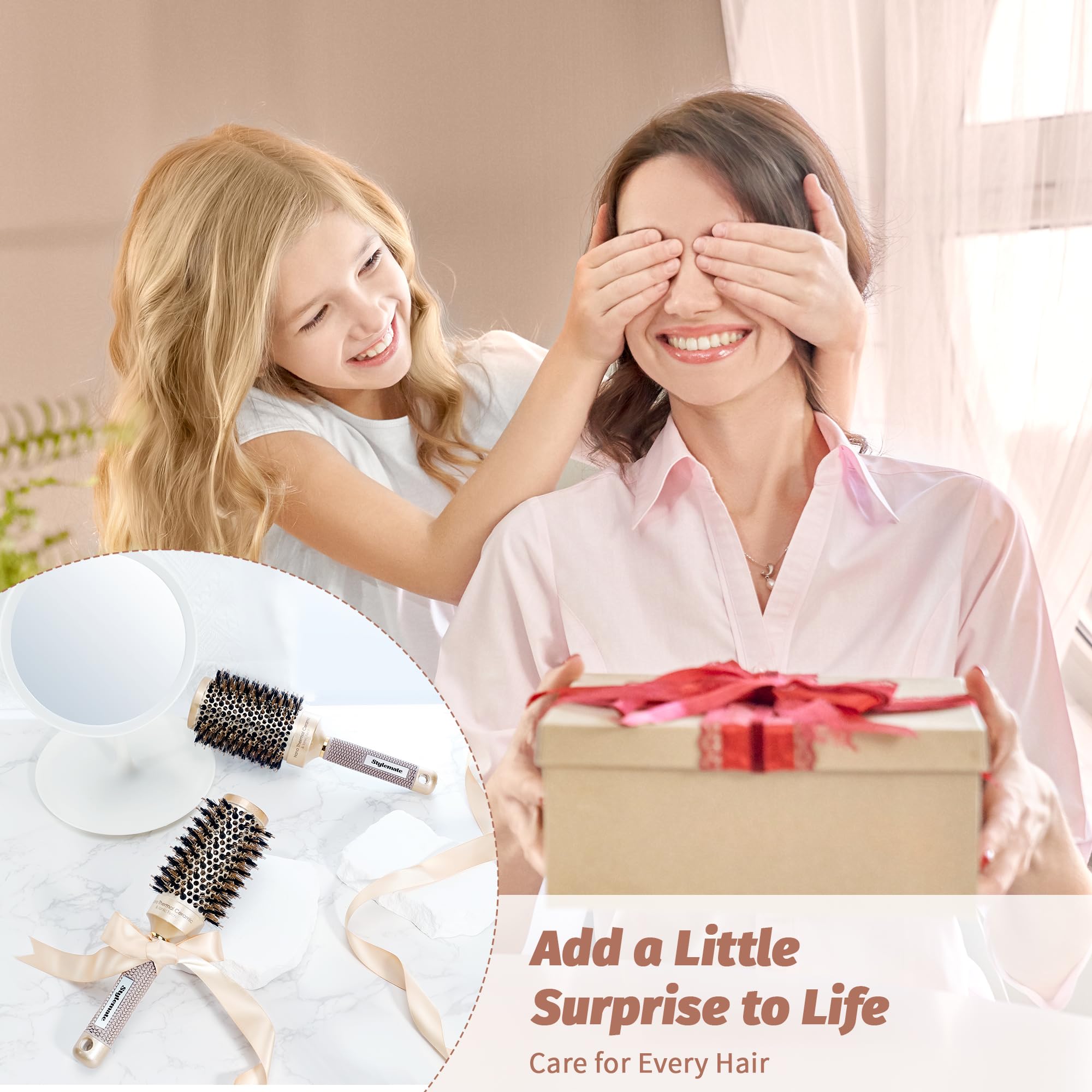 STYLEMATE four bonus clips included with the brush