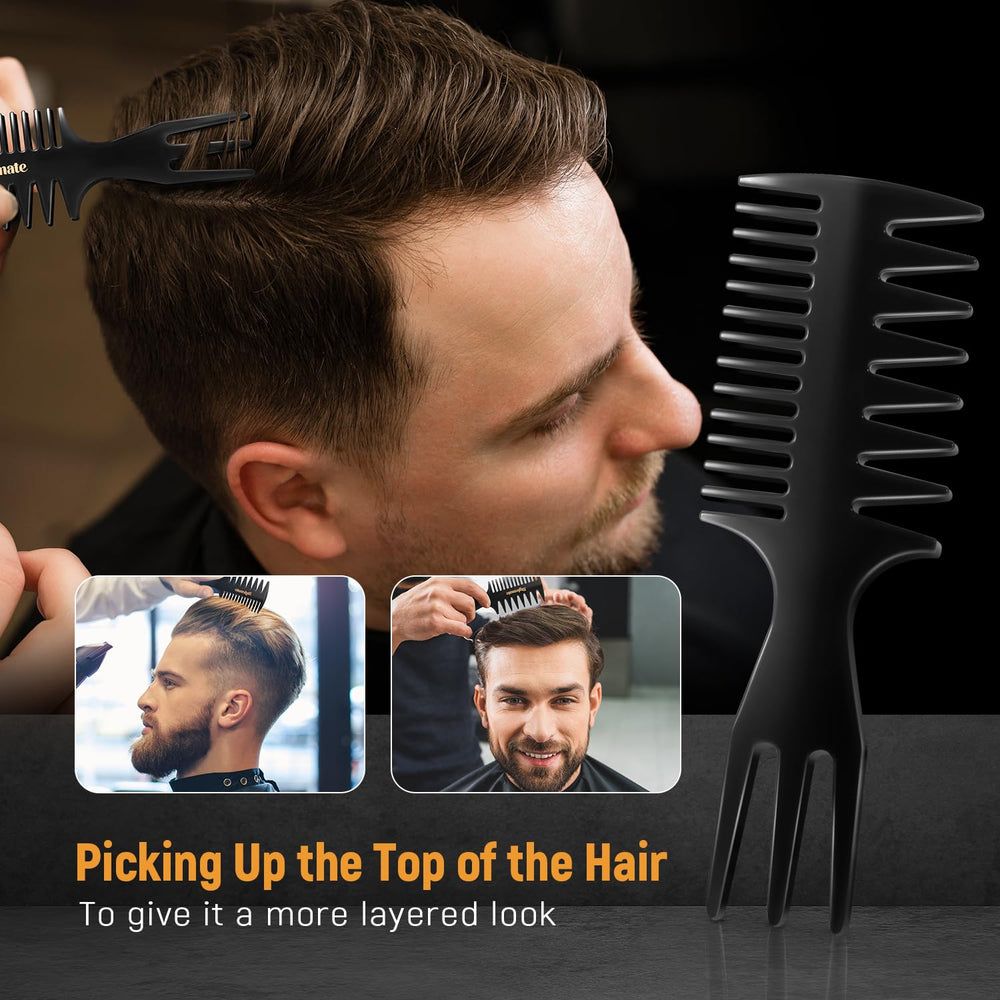 STYLEMATE Slicked-back Comb for clean lines and control