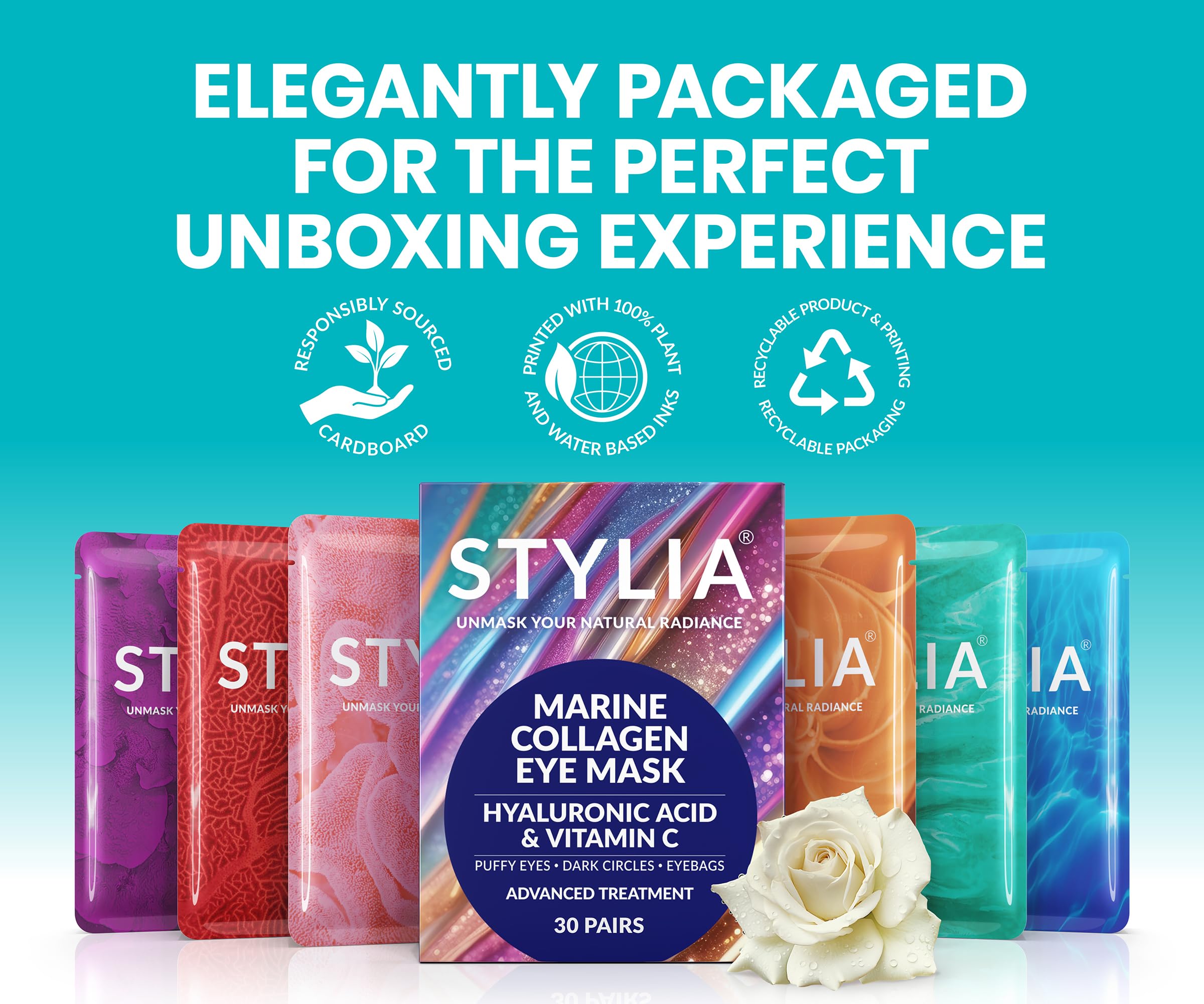 Stylia 20-minute spa-treatment—quick depuff and refresh after long days.