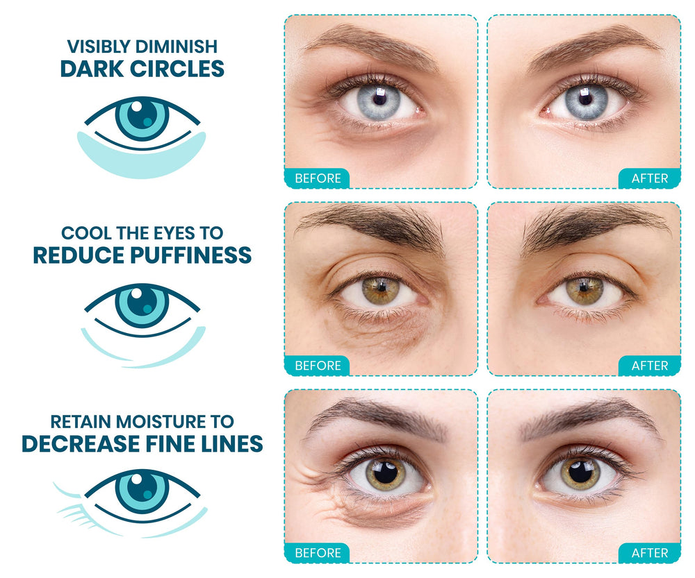Stylia eye mask hyaluronic acid moisture—locks in hydration for smoother under-eye look.