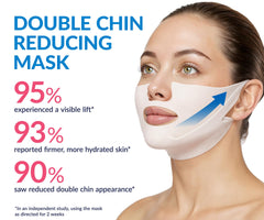 Stylia MaxiLift neck tightening mask targets firmness and depuffing.