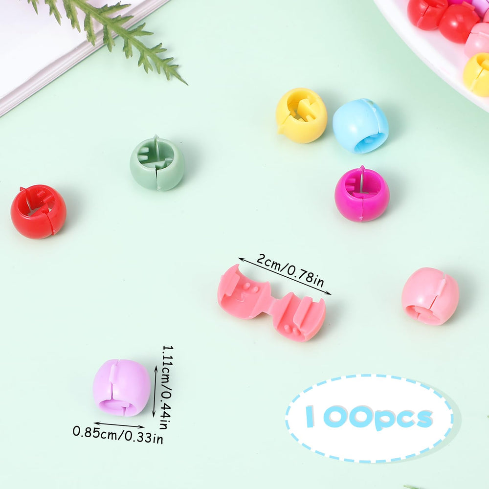 Styquenzer rainbow mini clip set shows assorted colors for versatile outfits