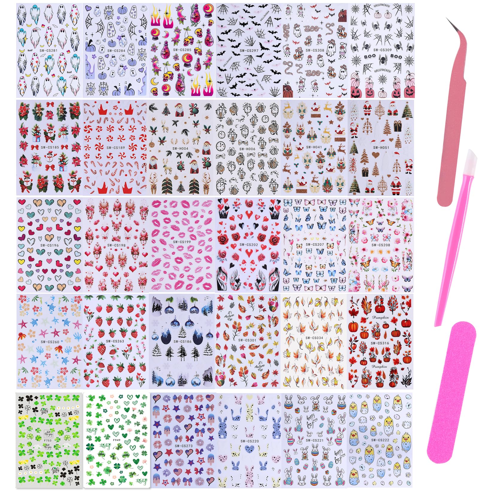 STZPRONAIL 3D nail art designs for festive looks with easy home application.