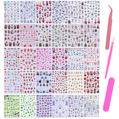 STZPRONAIL 3D nail art designs for festive looks with easy home application.