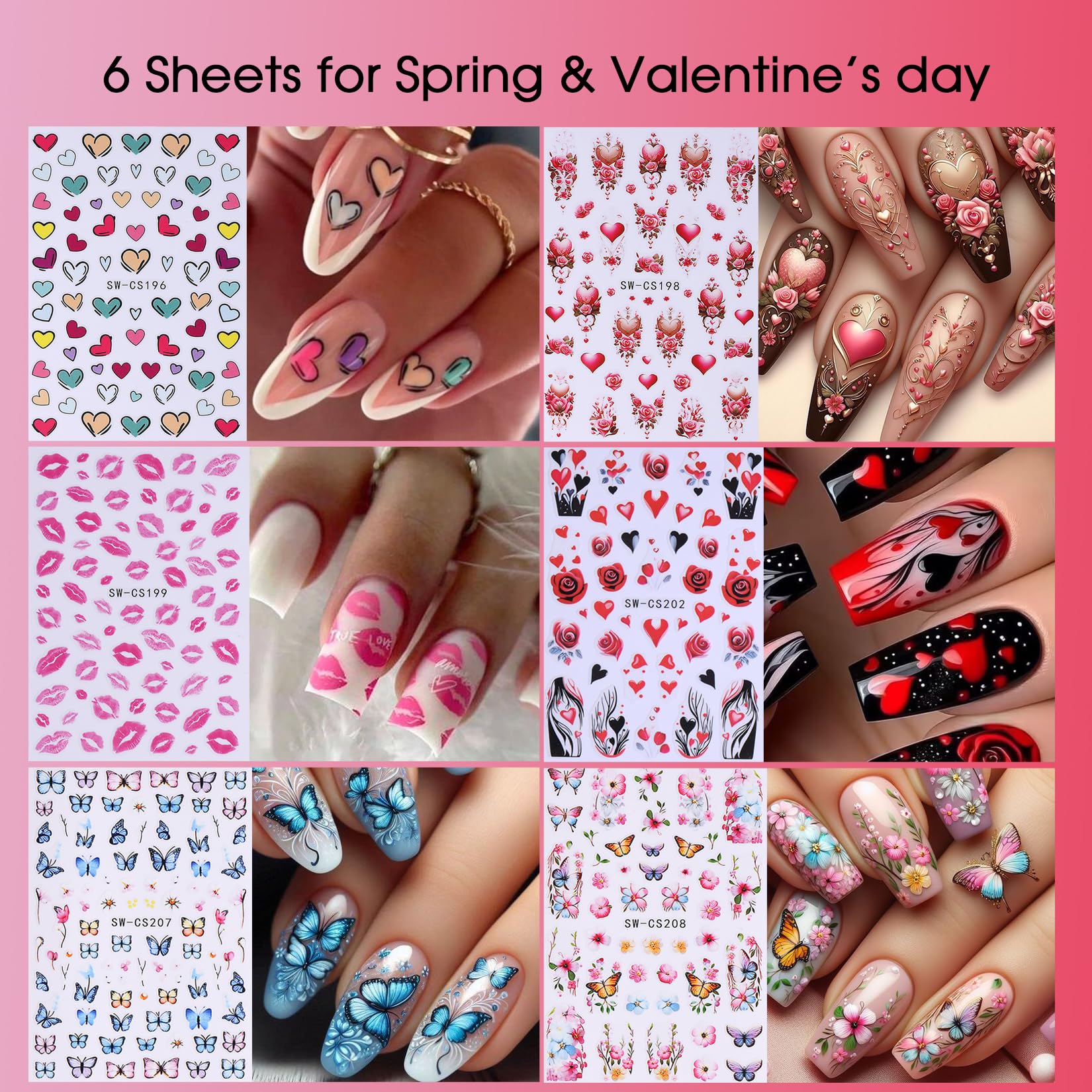 STZPRONAIL nail decoration kit supports natural and artificial nails.