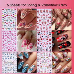 STZPRONAIL nail decoration kit supports natural and artificial nails.