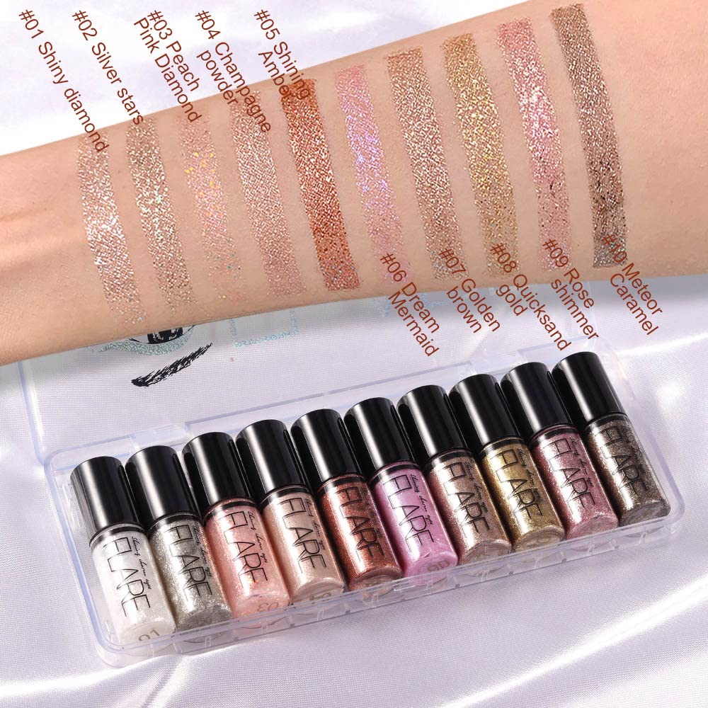 SUAKE wearable glitter eye makeup shown for daily use and events.