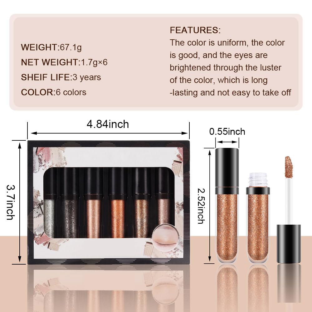 SUAKE Glitter Eyeshadow Color Palette shows rich shimmer and blendable texture.