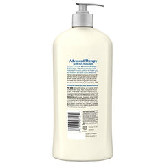 Suave Advanced Therapy pump-action shows easy application