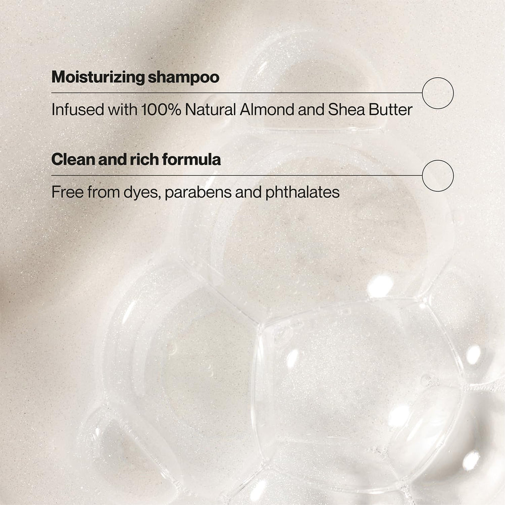 Close-up of almond oil drop highlighting natural nourishment for hair.