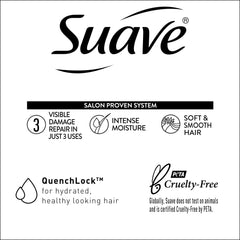 Close-up of shampoo lather showcasing moisturizing formula for smooth hair