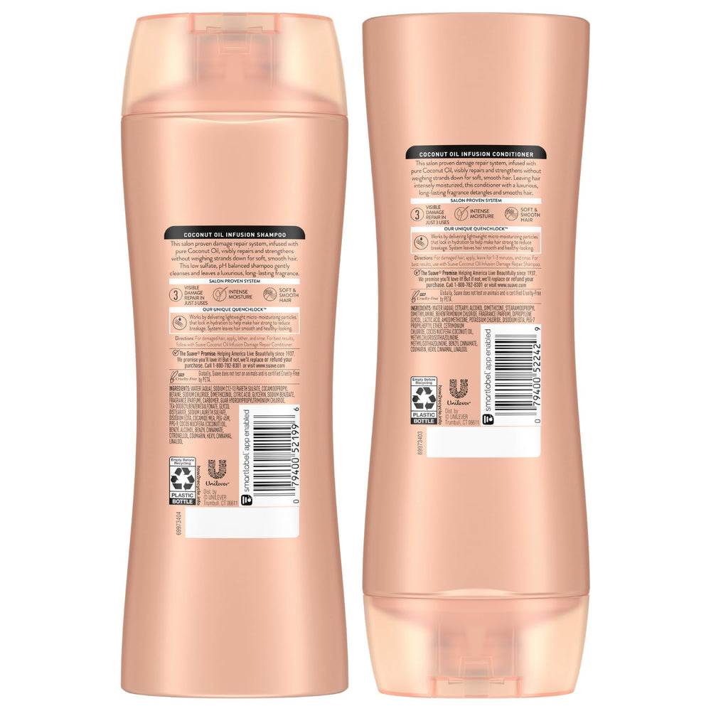 Suave cruelty-free logo on packaging highlighting ethical product choice