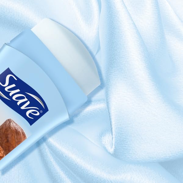 Suave Deodorant Women Cocoa Shea Butter invisible-application keeps skin clean with no white residue.