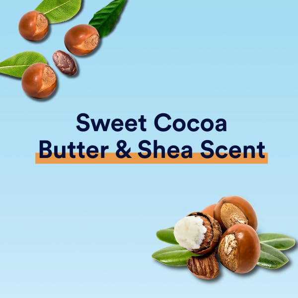 Suave Deodorant Women Cocoa Shea Butter stain-free formula protects fabrics.