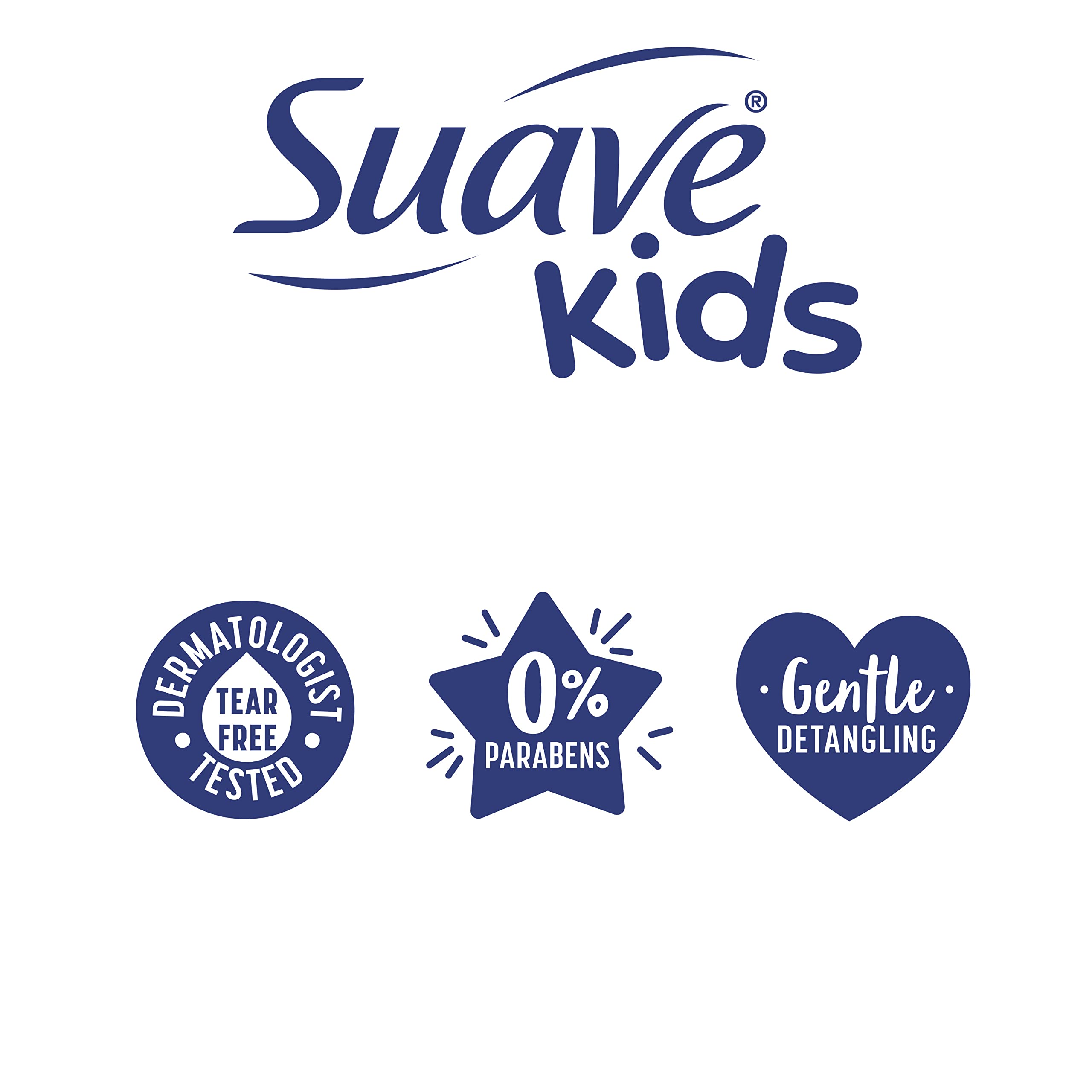 Pelo de niño tras aplicar Suave, apariencia suave y manejable.
