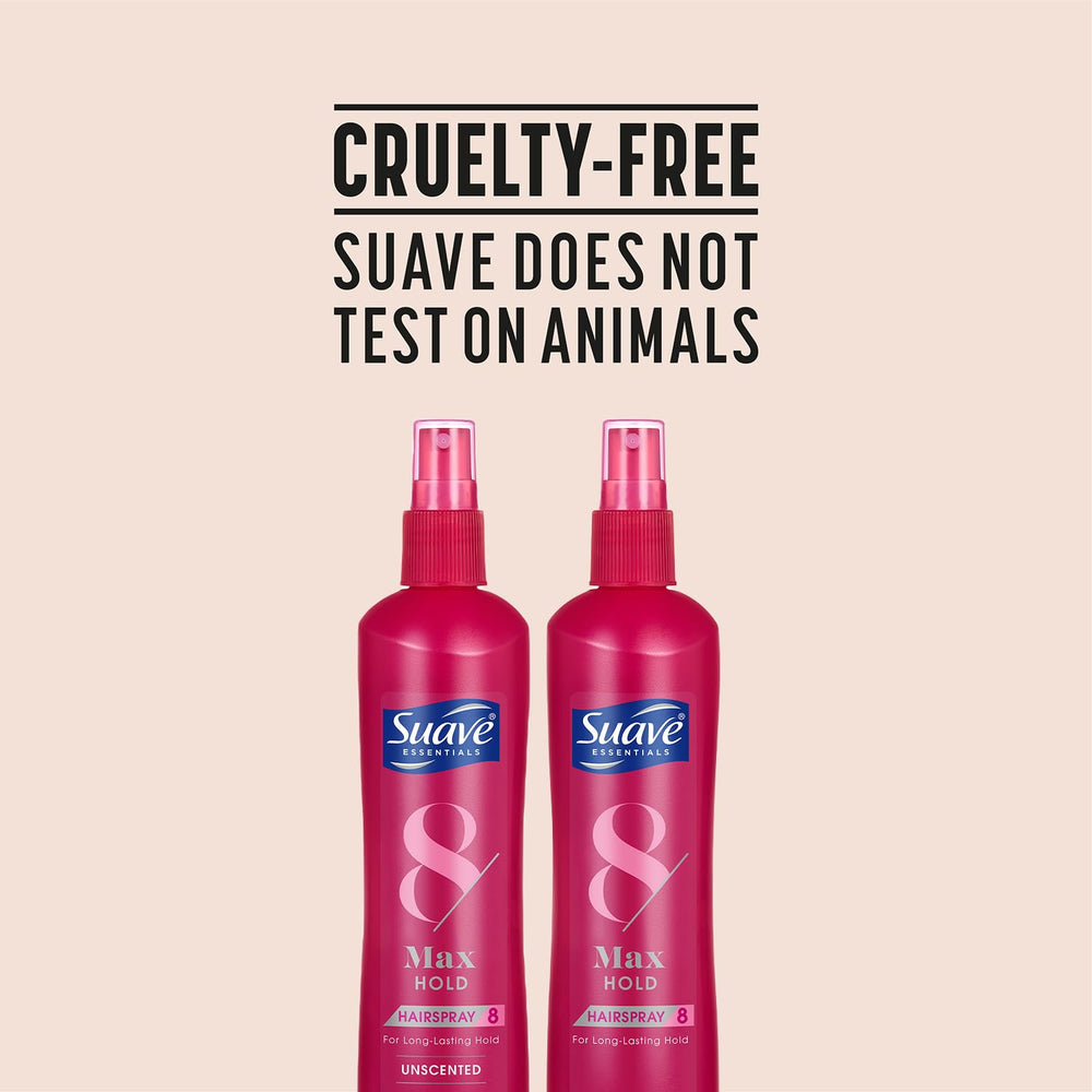 Suave cruelty-free packaging communicates animal-friendly credentials clearly